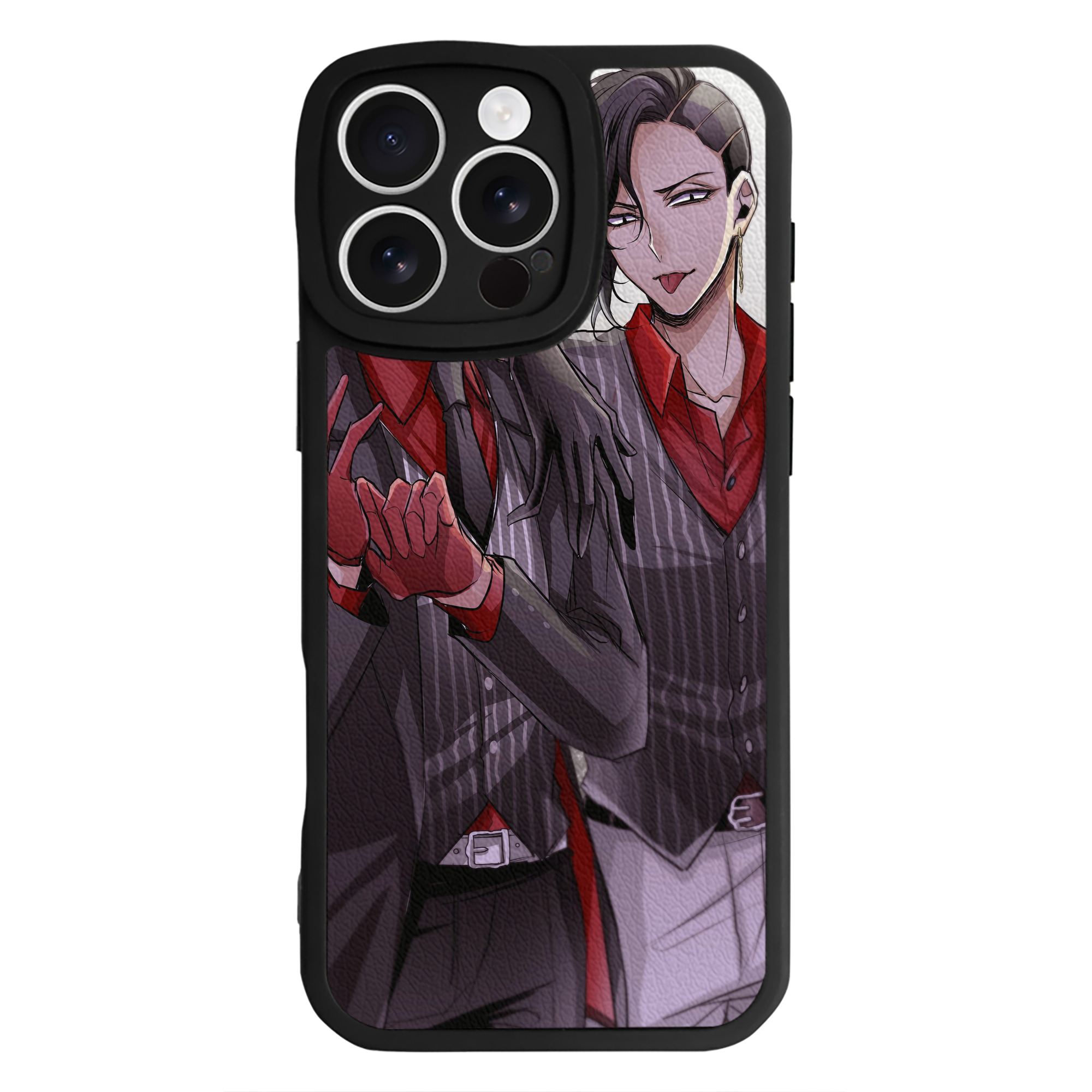 （画像用） 東京リベンジャーズ Tokyo Revengers 【iPhone 16シリーズ対応】シリコンスマホケース（レザー調） 材質：シリコン